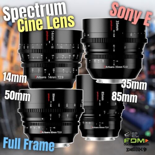 Spectrum Prime Valija de 4 lentes 7artisans Spectrum Prime Cine Lens – Filet de Merluza